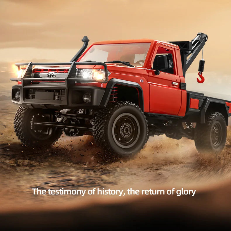 MN82T 1:12 2.4G RC Crawler Hoist 4WD Remote Control Truck Off-road Pickup Vehicle