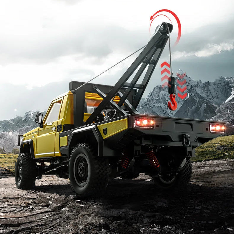 Toyota Land Crusier 79 Series 1: 12 Crawler Hoist 4WD Remote Control Truck Off-road Pickup Vehicle