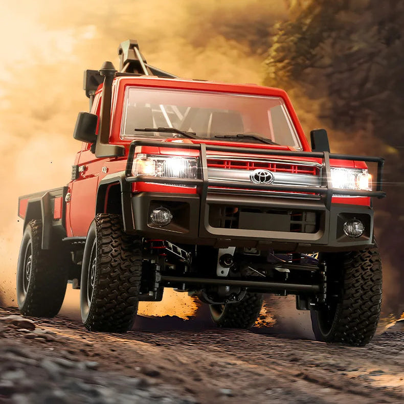 Toyota Land Crusier 79 Series 1: 12 Crawler Hoist 4WD Remote Control Truck Off-road Pickup Vehicle