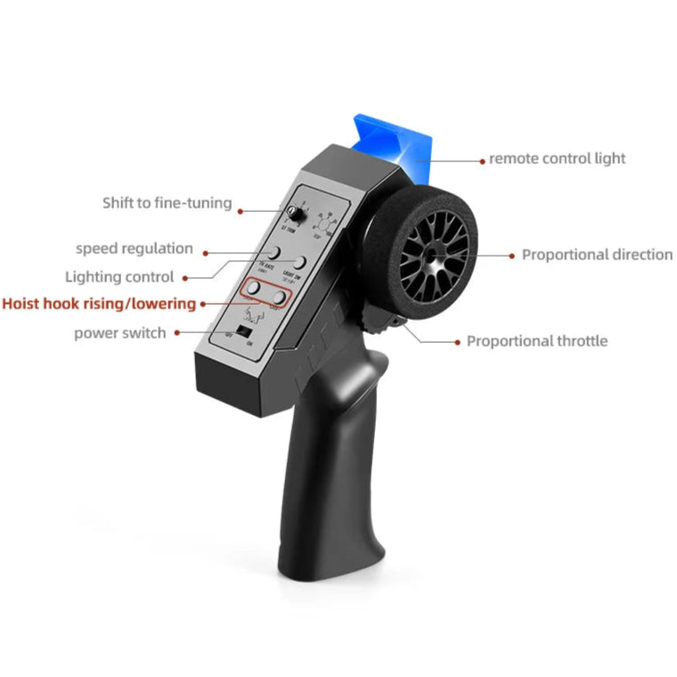 Toyota Land Crusier 79 Series 1: 12 Crawler Hoist 4WD Remote Control Truck Off-road Pickup Vehicle