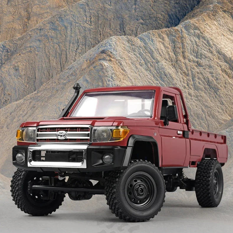 Toyota Land Cruiser 79 Series 1:12 Scale 4WD RC Crawler - Red