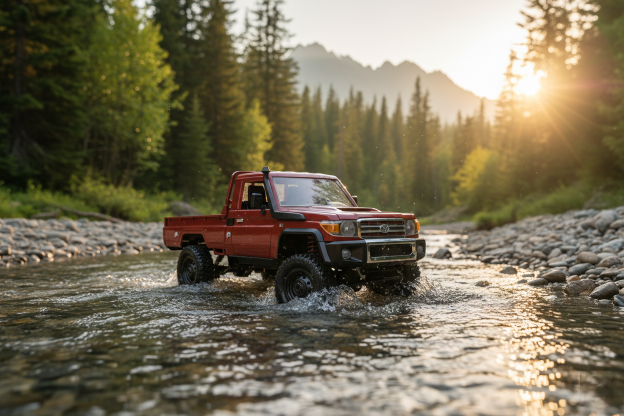 Toyota Land Cruiser 79 Series 1:12 Scale 4WD RC Crawler