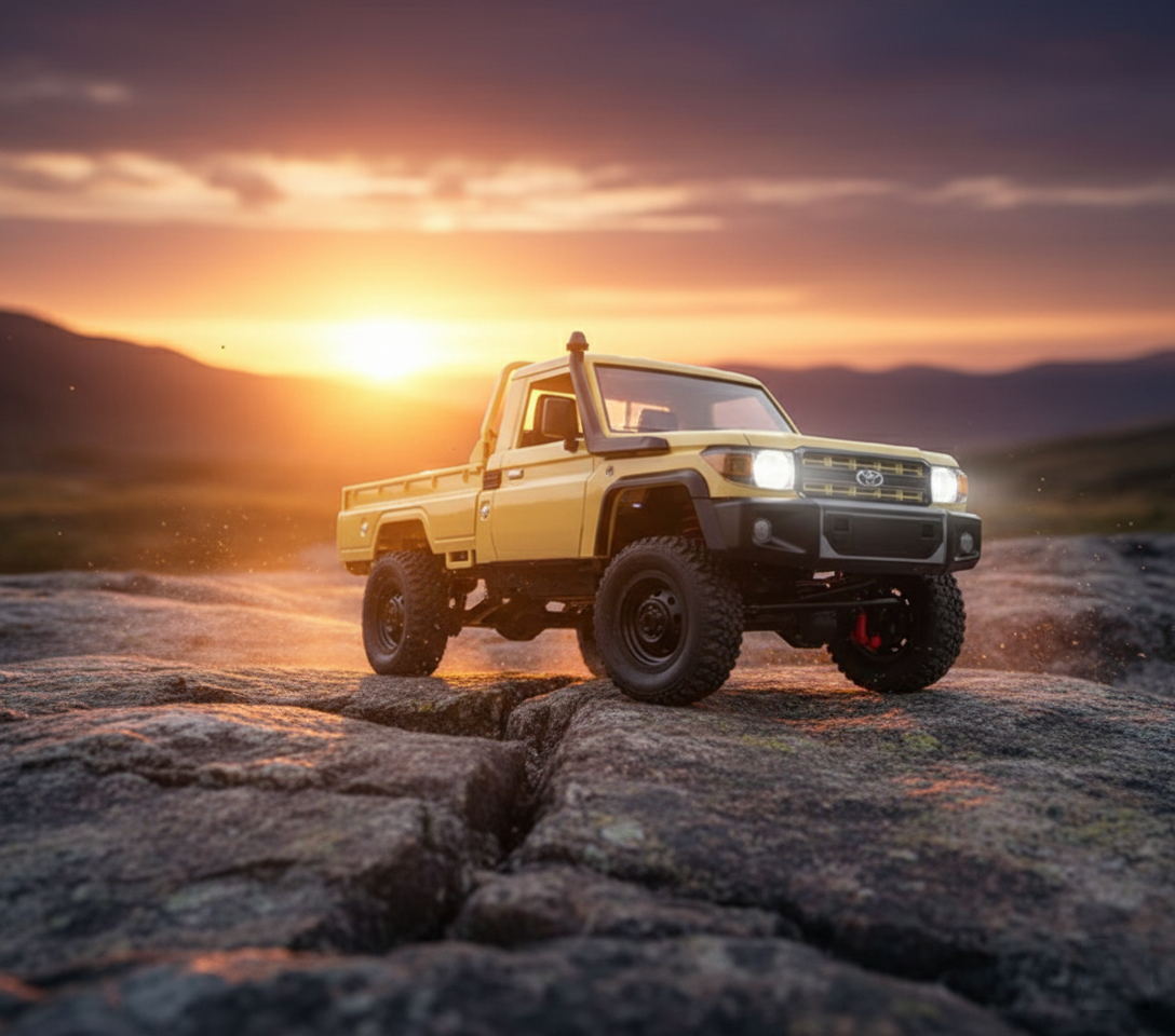Toyota Land Cruiser 79 Series 1:12 Scale 4WD RC Crawler